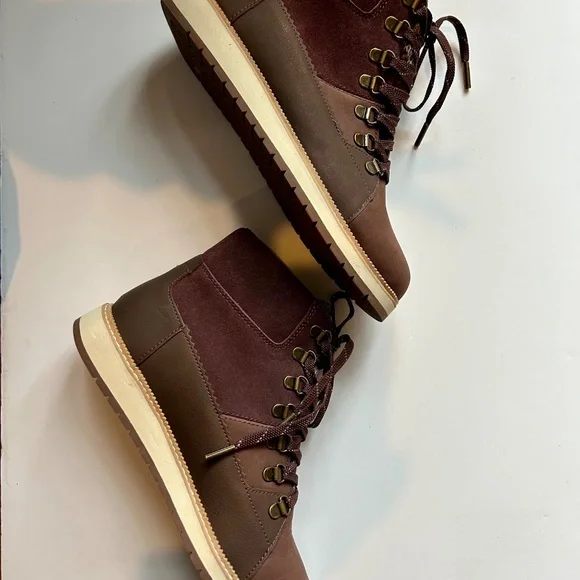 Tom’s Mesa brown hiking boots women’s Size 9 - Picture 8 of 10